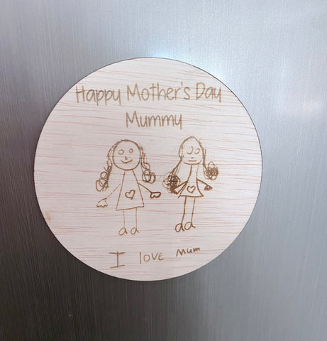 Mother's Day Magnets- Custom Drawing