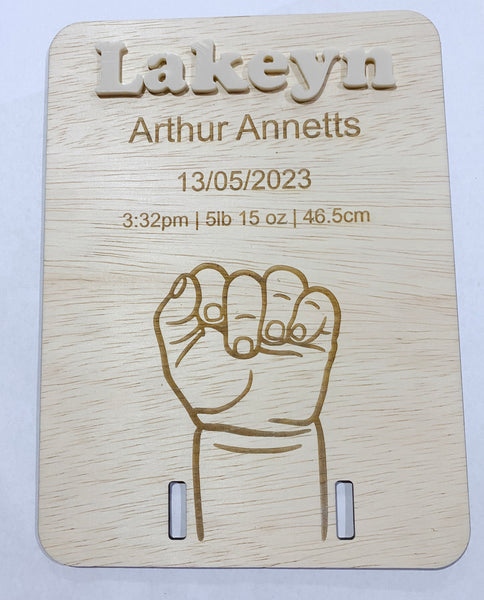 Hospital Band Plaque