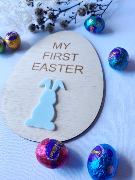 My First Easter Bunny Plaque