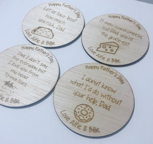 Father's Day Coasters