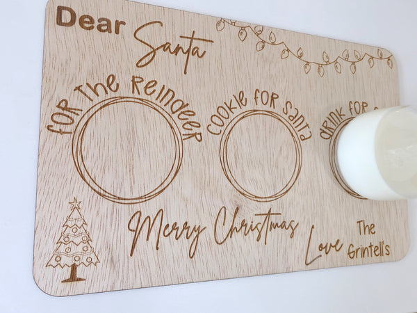 Personalised Christmas Eve Board