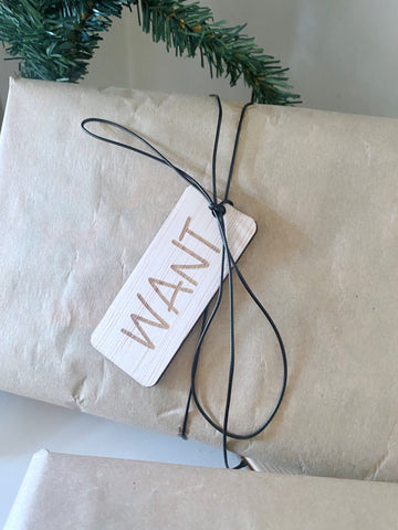 Rectangle Gift Tags
