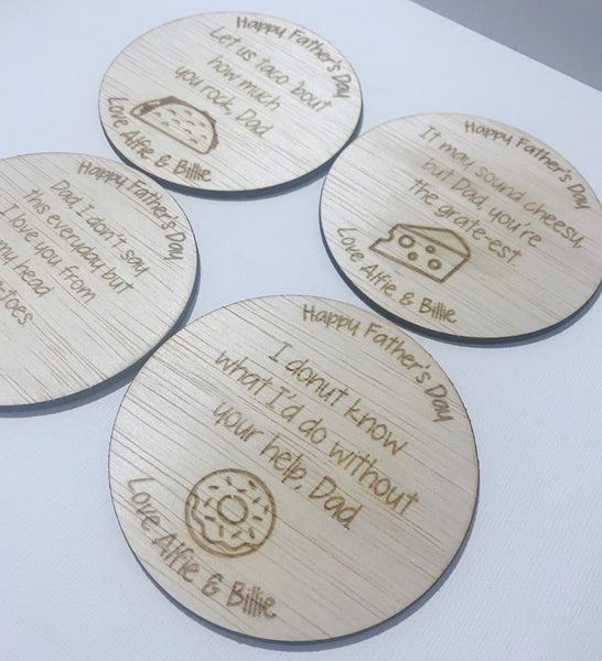 Father's Day Coasters